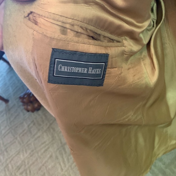 Beautiful Blazer by Christopher Hayes size 44L - Picture 2 of 5